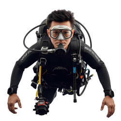Go diving / PADI Master Scuba Diver icon